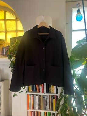 Uniqlo Black Lightweight Cotton Jacket